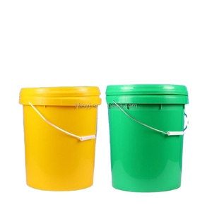Custom 20l Pp Food-grade Plastic Paint Chemical Bucket Plastic Bucket