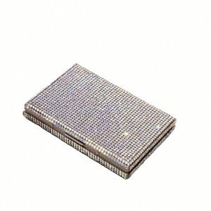 Rhinestone Decor Id Organizer Women's Driver's License & Credit Card Holder <b>Creative</b> Business Trade Show <b>Gift</b> - Product Image 1