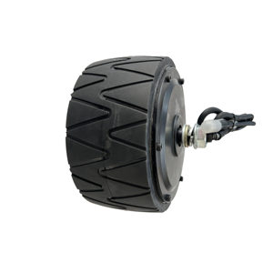 Moteur à moyeu sans balais à couple élevé 1100W KK16 pour chariot à main et désherbeur de verger, 6,5 pouces, 8 km/h, 300 kg, basse vitesse - Product Image 2