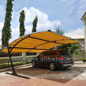 Promo Terbatas! Tenda Carport Logam Baja Mudah Dipasang, Kanopi Luar Ruangan yang Dapat Disesuaikan, Carport Parkir Mobil dengan Lapisan Aluminium Seng PVDF untuk Penggunaan Sehari-hari - Product Image 6