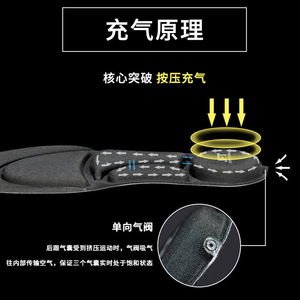 Plantillas Deportivas con Amortiguación de Aire TPU, Transpirables, Absorbentes de Impactos, para Hombre, Adulto, Verano, Invierno, Primavera, Otoño - Product Image 1