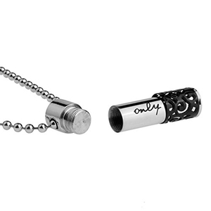 Set Coordinato Classico Religioso Ortodosso per Bambini 'Solo Amore per Lui e Lei' con Ciondoli Diffusori di Oli Essenziali in Acciaio Inossidabile - Product Image 5