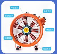 Ventilateur d'extraction industriel portable ventilateur à flux axial ventilation ventilateur anti-déflagrant extracteur d'air de haute qualité