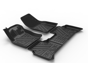 Accessoires pour voitures à conduite à droite, tapis de sol de voiture 3D en TPE pour <span class=keywords><strong>Toyota</strong></span> <span class=keywords><strong>Yaris</strong></span> <span class=keywords><strong>Cross</strong></span> 2020-, tapis de coffre, tapis de protection de coffre - Product Image 2