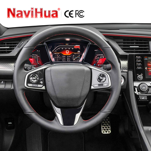 หน้าจอแดชบอร์ด LCD NaviHua ขนาด 12.3 นิ้ว สำหรับ Honda Civic ปี 2016-2021 ชุดหน้าปัดดิจิตอลแบบ Virtual Cockpit อัพเกรดมาตรวัดความเร็ว - Product Image 3