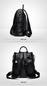 Mochilas Personalizadas al por Mayor de Moda, de Gran Capacidad, de PU, Portátiles, para Mujer - Product Image 3