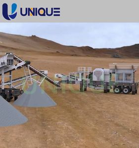 Usine mobile de broyeur de mâchoire de granit de minerai d'or de roche de pierre de 200 Tph - Product Image 4