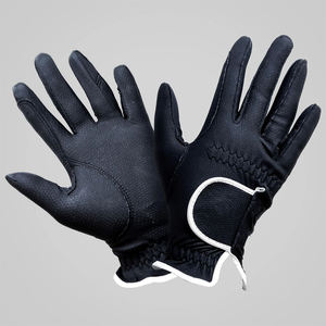 Gants d'équitation en cuir de haute qualité, design tendance, personnalisables OEM, en cuir véritable, pour l'équitation - Product Image 2