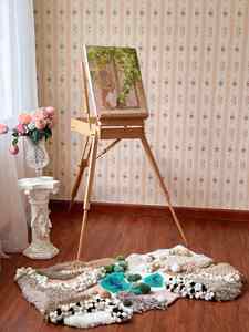 ชุดทำพรมมอส DIY ขนาด 1.3 ม. พรมทัฟติ้งทำมือสำหรับห้องนอน ห้องนั่งเล่น พรมปูพื้นลายธรรมชาติพร้อมดีไซน์พื้นผิว 3 มิติ - Product Image 2