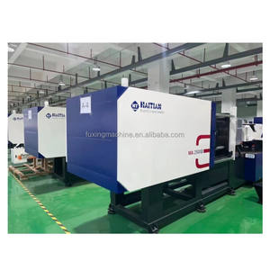 Haitian 250 tonnes machine de moulage par injection plastique d'occasion servomoteur MA2500 avec nouvelle machine d'injection de table et de chaise malking - Product Image 6