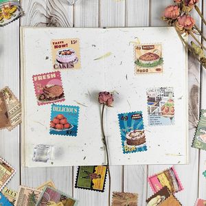 Autocollants pour scrapbooking Prstincol, 100 pièces, autocollants alimentaires pour scrapbooking, autocollants vintage pour journalisation - Product Image 4