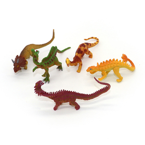 Modèle d'animal du monde animal en PVC de haute qualité, 6 pièces, réaliste, écologique, figurine de dinosaure <span class=keywords><strong>Indominus</strong></span> <span class=keywords><strong>Rex</strong></span>, jouets - Product Image 2