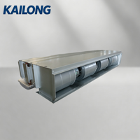 Ventilo-convecteurs hydroniques commerciaux personnalisés, système de climatisation HVAC, plafond horizontal, dissimulé, unités de ventilo-convecteurs pour le chauffage et la climatisation