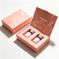 Boîte d'emballage de peptides biodégradable personnalisée avec impression numérique en gros, boîte de peptides de luxe