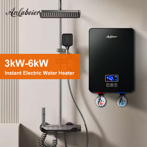 Fast hot 220V 6000W electric instant <b>small</b> water <b>heaters</b> temperature controller 25-55 degrees LED digital display - Product Image 1