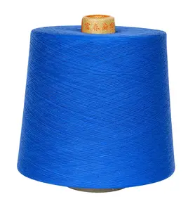 High quality carded & combed gassed mercerized high twist cotton dyed yarn NE 6-120s with soft feeling