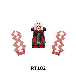 Jouet de construction éducatif RT8015, figurines de personnages de films fantastiques avec accessoires de scène riches pour les enfants et les collectionneurs - Product Image 4
