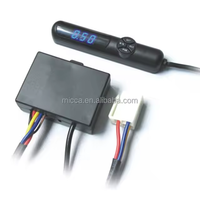 Universal 12V kinerja listrik Digital kontrol otomatis lampu tampilan LED pewaktu Turbo untuk Aksesori Mobil