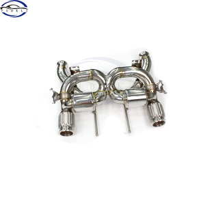 FUDKLi coche de acero inoxidable <span class=keywords><strong>Mclaren</strong></span> <span class=keywords><strong>720s</strong></span> tubo de escape eje trasero sistema de escape - Product Image 2
