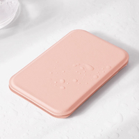 Mini miroir de maquillage pliable portable, miroir de poche compact pour femmes et filles, miroir cosmétique de voyage, miroir de vanité pour sac à main, dortoir