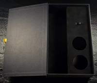 Caja de Papel para Alimentos de Alta Calidad para Envasado de Caviar con Botella de Vodka