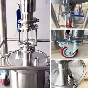 Filtre horizontal automatique en acier inoxydable 50L pour le déparaffinage de l'huile Filtre à plaque de pression 316 L pour les applications de filtration - Product Image 4