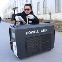Nueva Máquina de Soldadura Láser de Fibra Portátil Todo en Uno de Acero Inoxidable DOWELL de 3000 W con Garantía de 3 Años