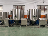 Machine de séchage par pulvérisation à petite échelle pour protéines de lactosérum nano, machine de fabrication de poudre de lait déshydratée