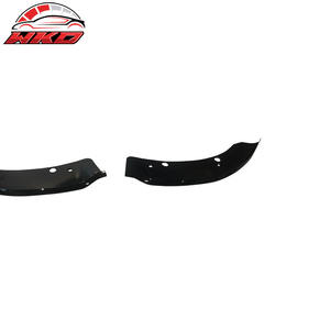 Pour Dodge Charger 2015-2023 SRT Scat Pack 2 pièces, séparateur de pare-chocs avant, noir brillant, kit carrosserie de haute qualité - Product Image 4