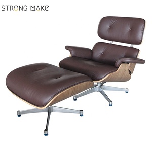 Armazón de madera Palisandro Totalmente tapizado en Polipiel JAMES LOUNGE CHAIR SPECIAL EDITION POLIPIEL - Product Image 5