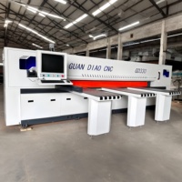 Scie à bois économique à grande vitesse, scie à poutre CNC automatique pour la découpe du bois dans la fabrication d'armoires
