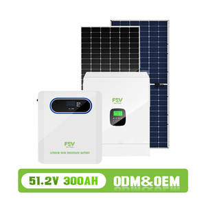 Kit complet de système d'énergie solaire photovoltaïque hybride connecté au réseau de 5 kW à 25 kW avec contrôleur MPPT pour usage domestique - Product Image 6