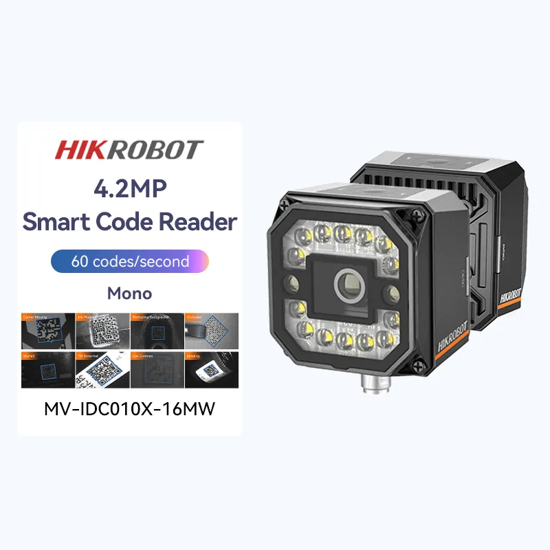 HIKROBOT Original-Code-Reader MV-IDC010X-16MW Global-Raster-Visuelle Kontrolle Industriekode-Reader