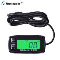 Nouveau tachymètre numérique à essence Runleader pour ATV, moto, jet ski, motoneige, quad, moto tout-terrain, marine, MX Racing