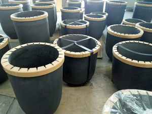 Prix usine En Aluminium Et Cuivre Fusion Creusets En Graphite À Vendre - Product Image 3