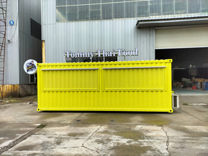ร้านชาเคลื่อนที่แบบตู้คอนเทนเนอร์ขนาด 20 ฟุต ร้านอาหารกลางแจ้งแบบตู้คอนเทนเนอร์ - Product Image 6