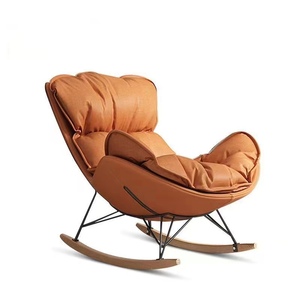 Ghế giải trí Rocking hiện đại với ghế mềm Ottoman cho người lớn nội thất nhà - Product Image 1