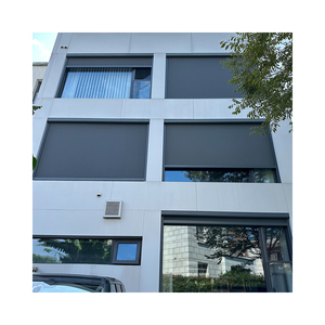 Tenda da Sole Avvolgibile <span class=keywords><strong>per</strong></span> Porte e <span class=keywords><strong>Finestre</strong></span> Esterne, Antivento, Motorizzata Elettricamente, Protezione da Pioggia e Sole - Product Image 2