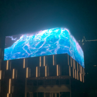 Écran d'affichage Led Transparent léger pour fenêtre en verre P3 91