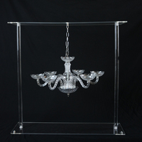 Candélabre en fer européen 80 cm, centres de table, décoration pour mariage, Saint-Valentin, chemin de table, fête, maison, porte-bougies, lanternes