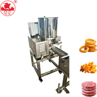 Machine automatique de formage de galettes de hamburgers, machine commerciale de formage de galettes de viande pour la fabrication de galettes de bœuf, de poulet et de poisson