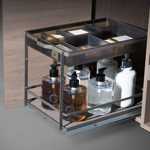 Beauty <b>Storage</b> <b>Basket</b> <b>Rectangular</b> Durable For Bathroom Wardrobe Closet Drawer Bedroom Organization - Product Image 3