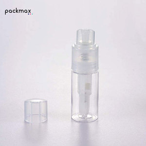 Bestselling 60ml transparent <b>plastic</b> dry shampoo spray <b>bottle</b>, <b>empty</b> hair fiber powder <b>bottle</b> with spray - Product Image 1