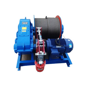 Treuil électrique souterrain de petite taille de 200 tonnes, levage de cargaison, câble en acier, hauteur de levage de 15 m, télécommande/suspendu pour grues - Product Image 1