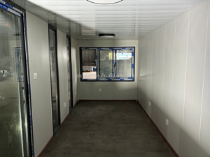 Rumah seluler kecil 20 kaki, wadah kopi Modular rumah kontainer bebas ongkos kirim untuk kafe kantor rumah - Product Image 4