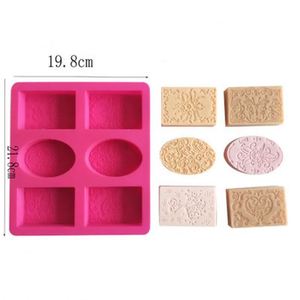 Square Rectangle Resin 3D Custom Silicone Soap Mould <b>Molds</b> in Bulk with Custom logo for Handmade Soap Lot Making - Product Image 5