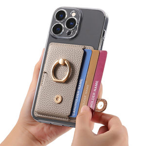 Suporte de Telefone Portátil Multifuncional em Cor Sólida com Clip Adesivo para Cartões A0013 - Product Image 1