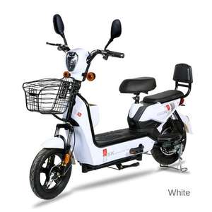 Bicicleta Eléctrica de Alta Demanda con Motor Trasero de 48V, Freno de Disco, Canasta de Acero Inoxidable, Pedales Anchos, Segura para Conducir de Noche para Adultos - Product Image 3