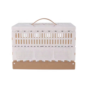 Caja de Transporte Portátil, Duradera y Profesional para <span class=keywords><strong>Palomas</strong></span> de Competición, Jaula de Entrenamiento Plegable de Plástico ABS Grande - Product Image 5