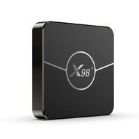 Amlogic S905 W2 Dual Wifi actualización de Firmware S905w2 X98 4gb 64gb Android 11 4k Smart TV Box